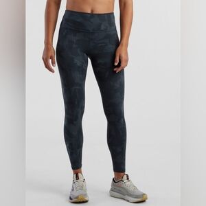 Women's Black Camouflage Leggings